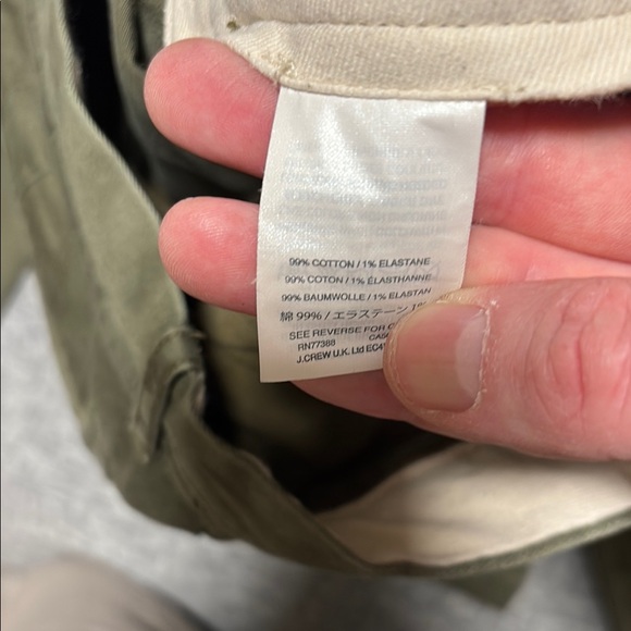 J. Crew Men's Stretch Slim Chinos - Picture 3 of 6